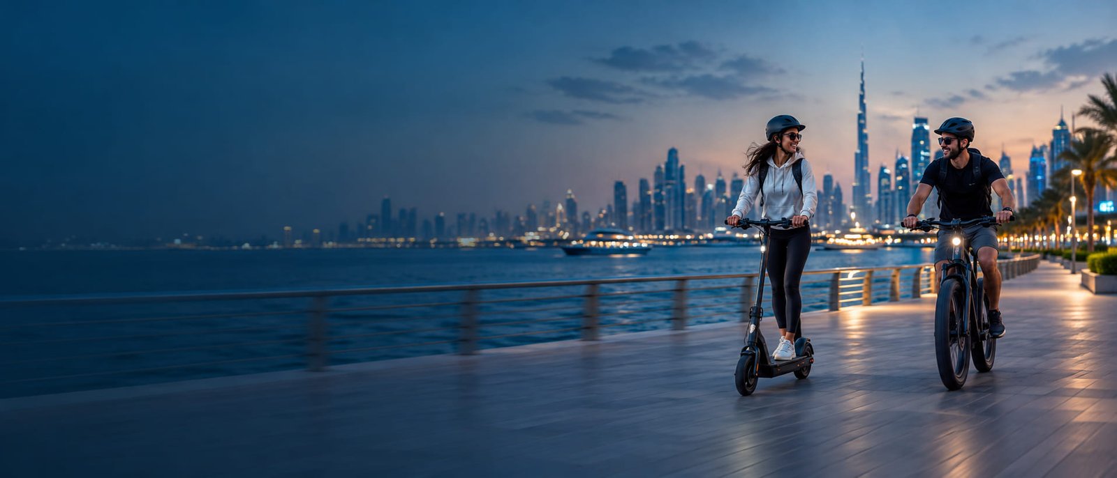 Electric scooters and e-bikes for sale in Dubai